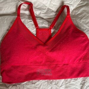 PINK Victoria's Secret Vibrant Pink Sports Bra